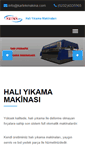 Mobile Screenshot of haliyikamamakinalari.com.tr